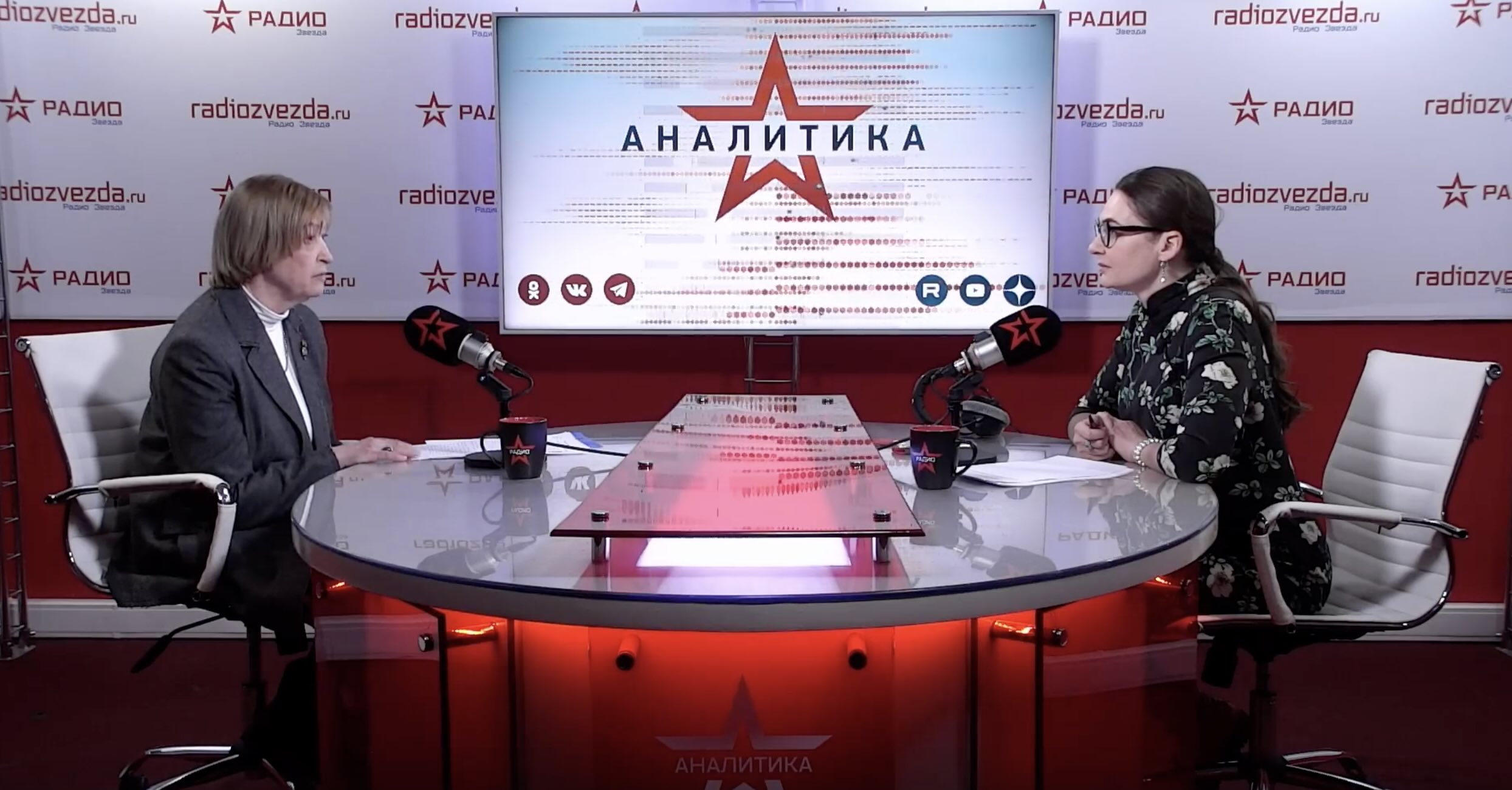 Декан социологического факультета МГУ Н.Г. Осипова приняла участие в программе Анны Шафран «Стратегия национальной безопасности» на Радио «Звезда-Аналитика»